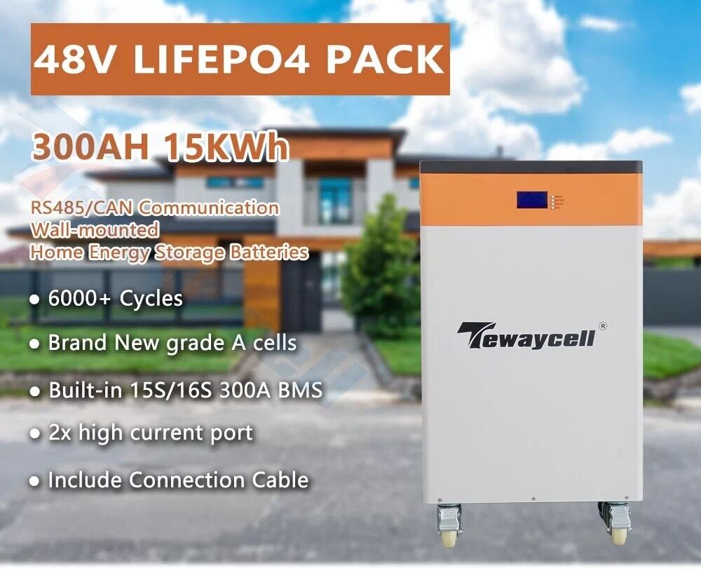 51 v 48 v 300 ah li fe po 4 battery pack 15 k wh main 4