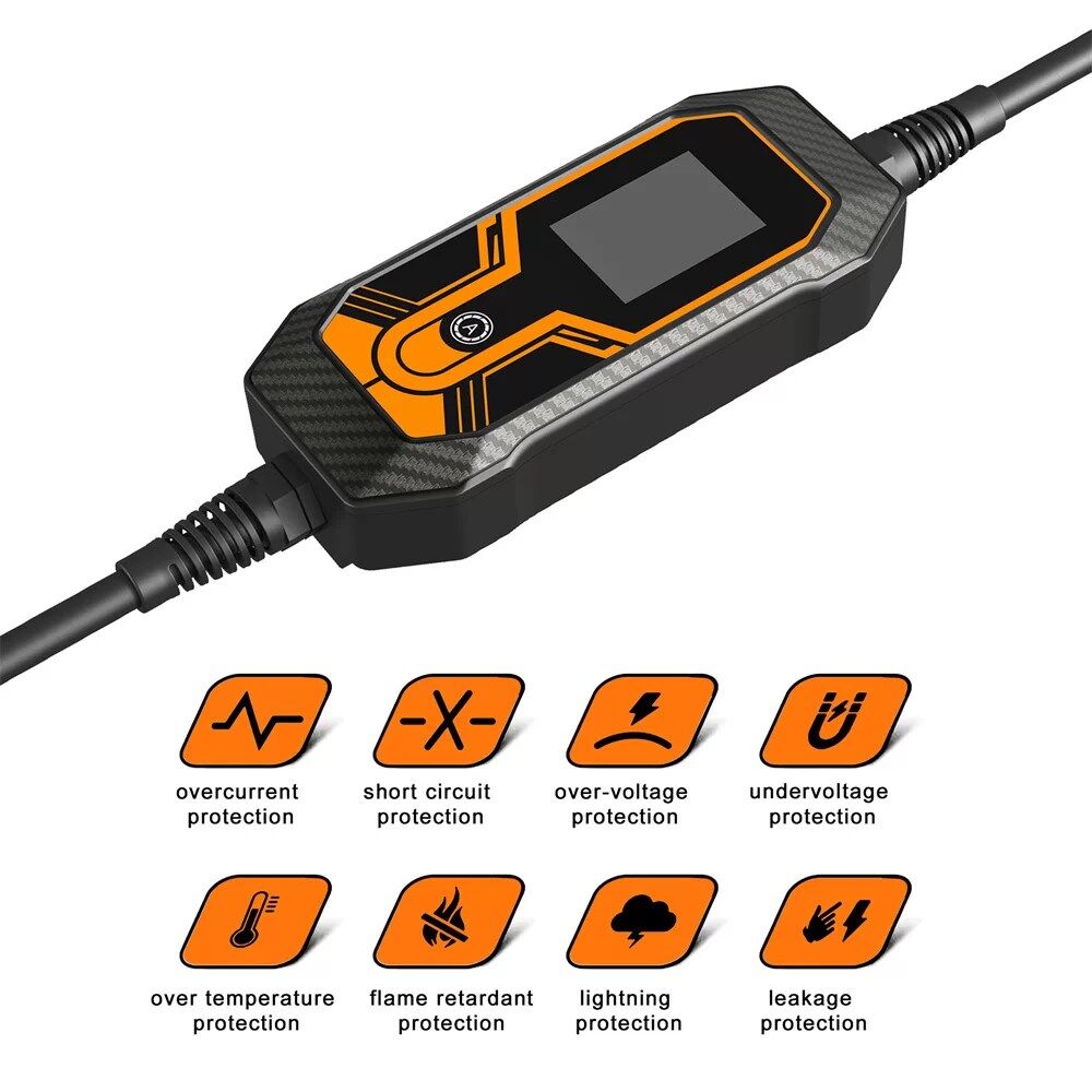 portable ev car charger 11kw 3