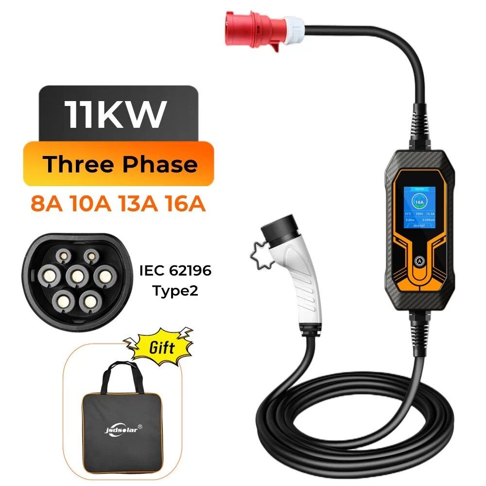 portable ev car charger 11kw main