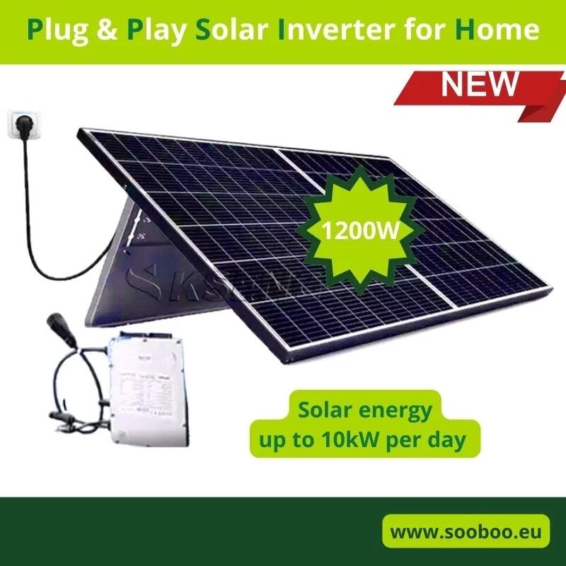 Plug and Play Solar Inverter for Home