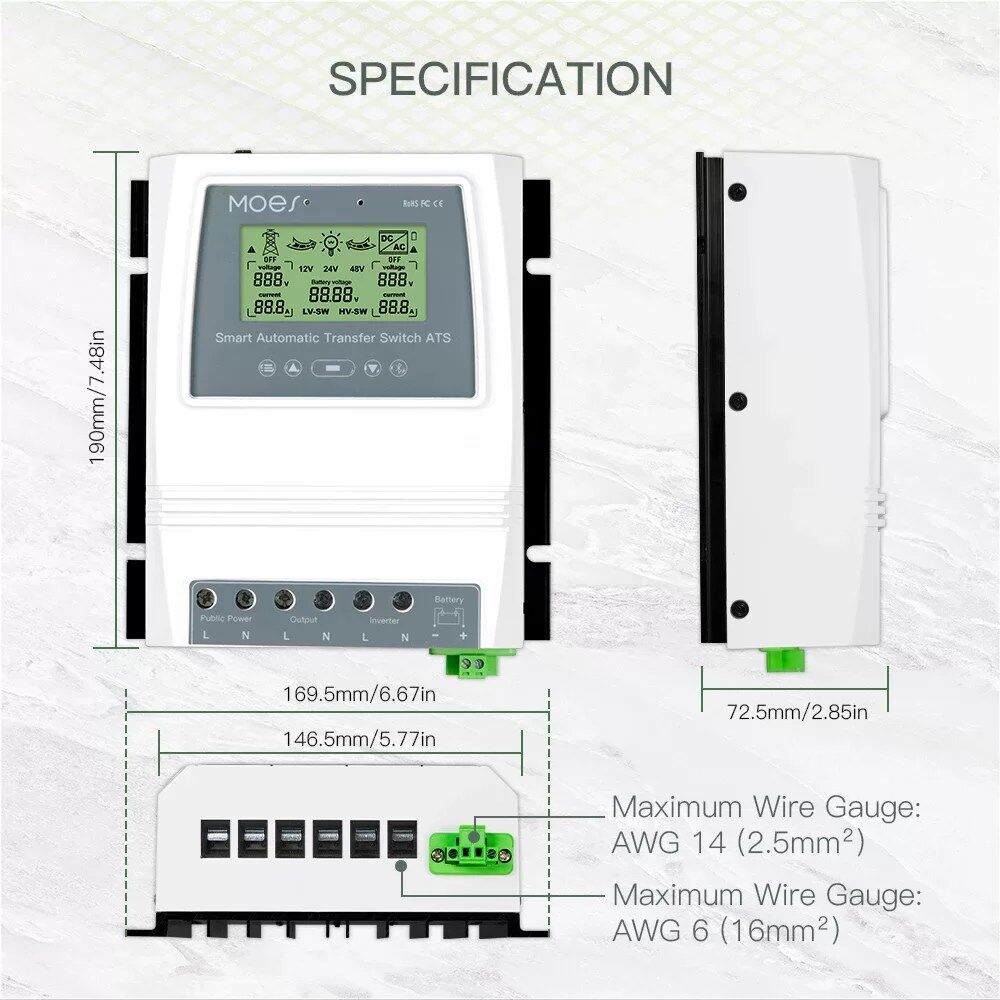 Smart Dual Power Controller des1